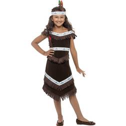Smiffys Native American Inspired Girl Costume Brown