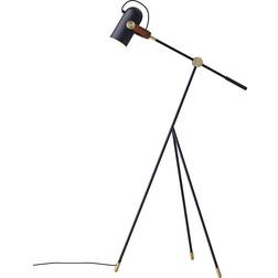 Le Klint Carronade Matt Black Floor Lamp 133cm