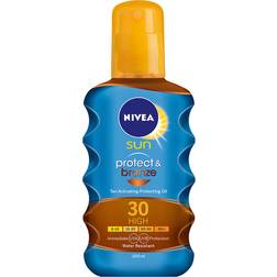 Nivea Sun Protect & Bronze Oil Spray SPF30 200ml