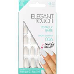 Elegant Touch Totally Bare Stiletto Short Nails 006 48-pack