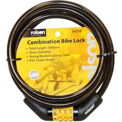 Rolson Combination Bike Lock 66738