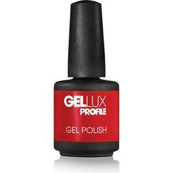 Salon System Gellux Gel Nail Polish Devil Red 15ml