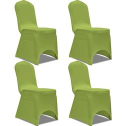 vidaXL 131417 4pcs Loose Chair Cover Green