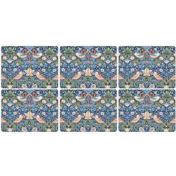 Pimpernel Strawberry Thief Place Mat Blue, Red (30.5x23cm)