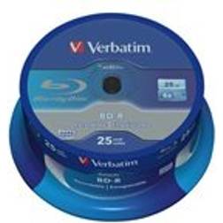 Verbatim BD-R 25GB 6x Spindle 25-Pack