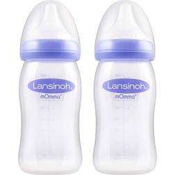 Lansinoh Natural Wave Feeding Bottle 2-pack 240ml
