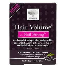 New Nordic Hair Volume Plus Nail Strong 60 pcs