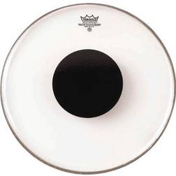 Remo Controlled Sound Clear Top Black Dot 14"