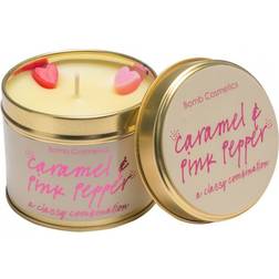 Bomb Cosmetics Aroma Candle Caramel & Pink Pepper Scented Candle