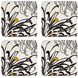 Denby Monsoon Chrysanthemum Coaster 4pcs