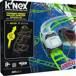 Knex Typhoon Frenzy Roller Coaster Building Set 51438