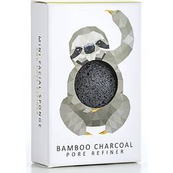 The Konjac Sponge Co. Mini Rainforest Pore Refiner Bamboo Charcoal Sloth