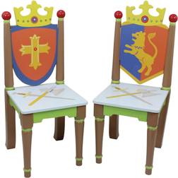 Teamson Fantasy Fields Knights & Dragons 2 Chairs Set