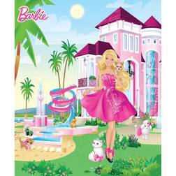 Walltastic Barbie Pink Palace 42971 12-pack
