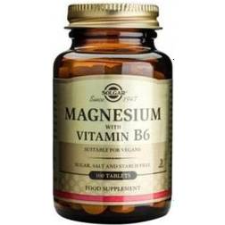 Solgar Magnesium with Vitamin B6 100 pcs