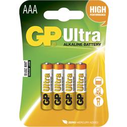GP Batteries 24AU AAA LR03 Ultra 4-pack