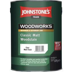 Johnstone's Trade Classic Matt Woodstain Transparent 5L