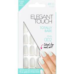 Elegant Touch Totally Bare Oval Nails #002 48-pack