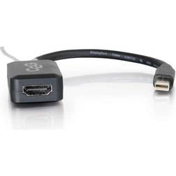 C2G Mini DisplayPort - HDMI M-F 0.2m