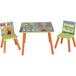 Liberty House Toys Safari Table & Chair Set