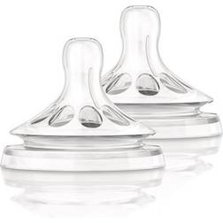 Philips Avent Natural Nipple 6m+ 2-pack