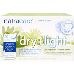 Natracare Ecological Incontinence Protection Dry & Light 20-pack