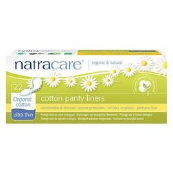Natracare Organic Cotton Panty Liners Ultra Thin 22-pack