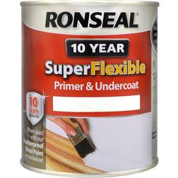 Ronseal Super Flexible Wood Paint White 0.75L