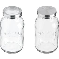 Kilner Sifter Kitchen Container 2pcs 1L