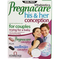 Vitabiotics Pregnacare His & Her Conception 60 pcs