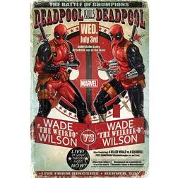 EuroPosters Deadpool Wade vs Wade Poster V29295 24x36"