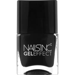 Nails Inc Gel Effect Nail Polish Black Taxi 14ml