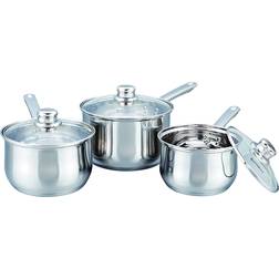 Buckingham Professional Cookware Set with lid 3 Parts