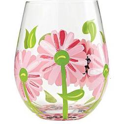 Lolita Oops A Daisy Stemless Wine Glass 59cl