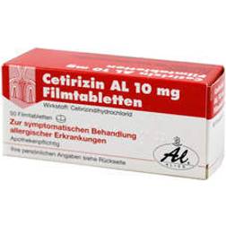 Cetirizine AL 10mg 50pcs Tablet