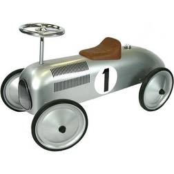 Great Gizmos Silver Classic Racer Ride On 8337