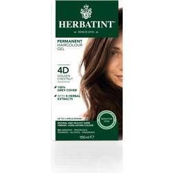 Herbatint Permanent Herbal Hair Colour 4D Golden Chestnut 150ml
