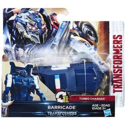 Hasbro Transformers the Last Knight 1 Step Turbo Changer Cyberfire Barricade C1313