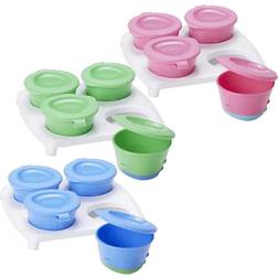 Tommee Tippee Explora Pop Up Freezer Pots & Tray 4-pack