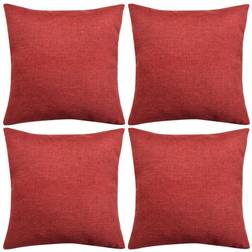 vidaXL 131569 Complete Decoration Pillows Red (80x80cm)