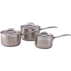 Dexam Supreme Cookware Set with lid 3 Parts