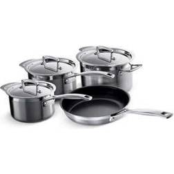 Le Creuset 3 Ply Cookware Set with lid 4 Parts
