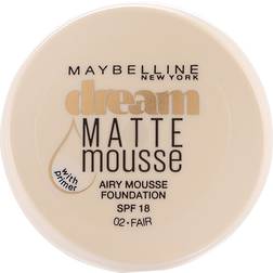 Maybelline Dream Matte Mousse Foundation SPF18 #02 Fair