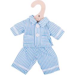 Bigjigs Blue Pyjamas 28cm Doll