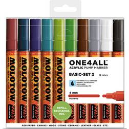 Molotow One4All 4mm Basic Set 2 Marker 10-pack