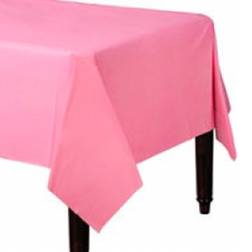 Amscan Table Cloths 137x274cm Pink