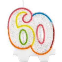 Amscan Milestone Birthday Candles 60th