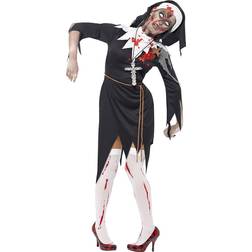Smiffys Zombie Nun Costume