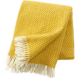 Klippan Yllefabrik Knut Blankets Yellow (200x130cm)