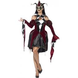 Smiffys Female Gothic Venetian Harlequin